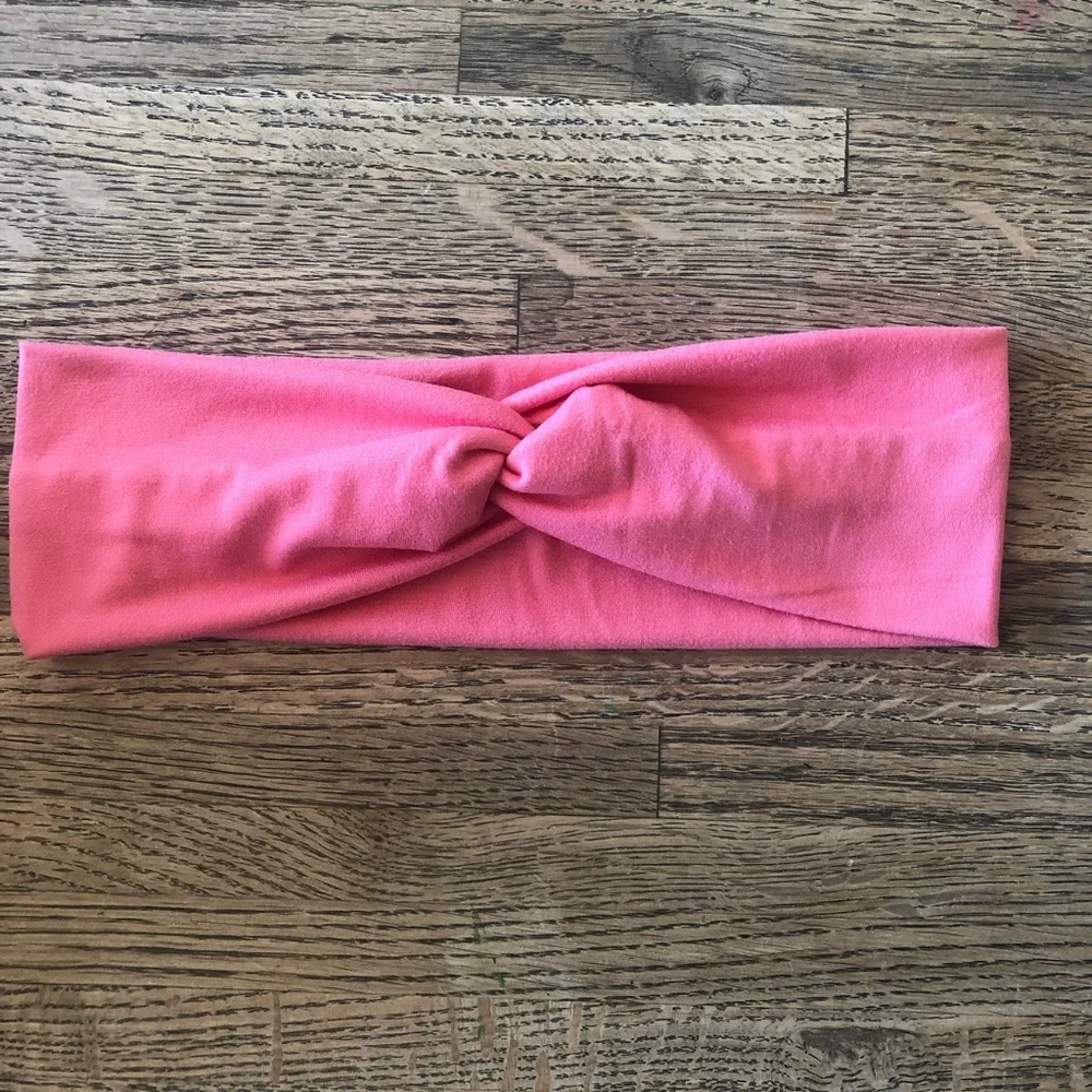 Pink Bubblegum Twist Headband - NEW Handmade